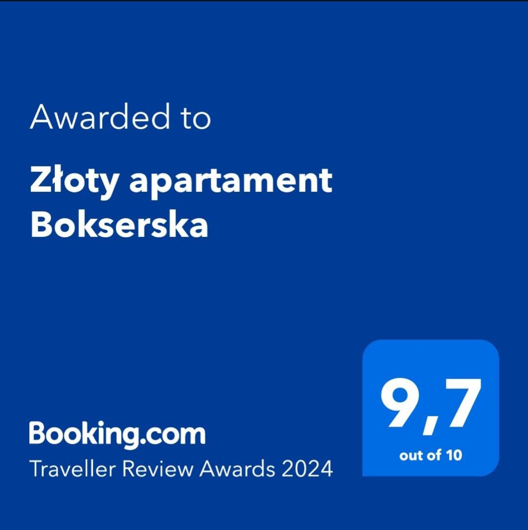 Zloty Apartament Bokserska Warsawa Bagian luar foto